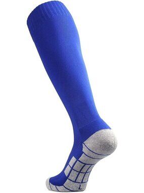 Soccer Socks Youth Team Sport Knee High Socks~Size XS~Royal Blue~CWVLC~NWT L3 05